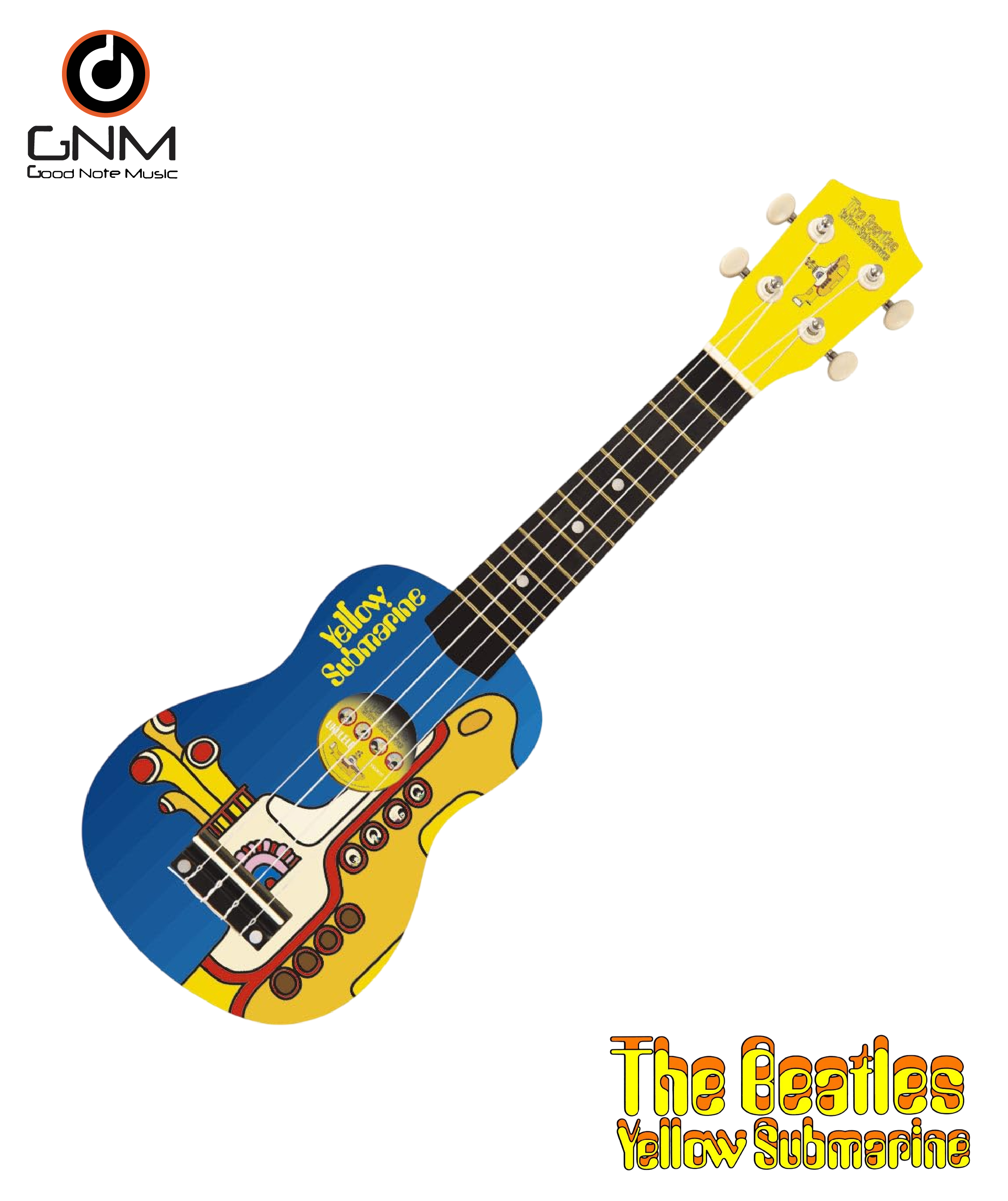 อูคูเลล่ The Beatles Yellow SUbmarine YSUK01