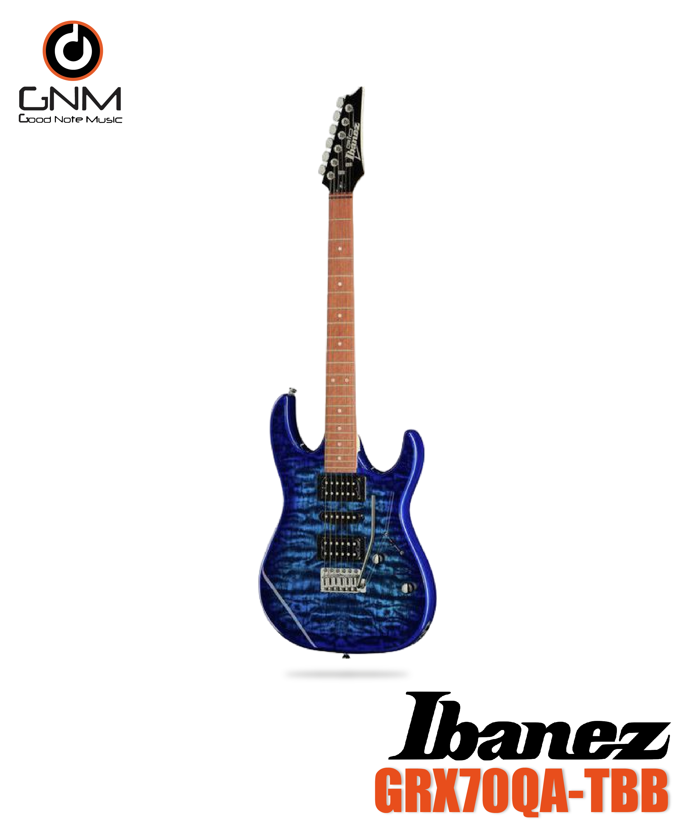 กีตาร์ไฟฟ้า Ibanez รุ่น GRX70QA-TBB