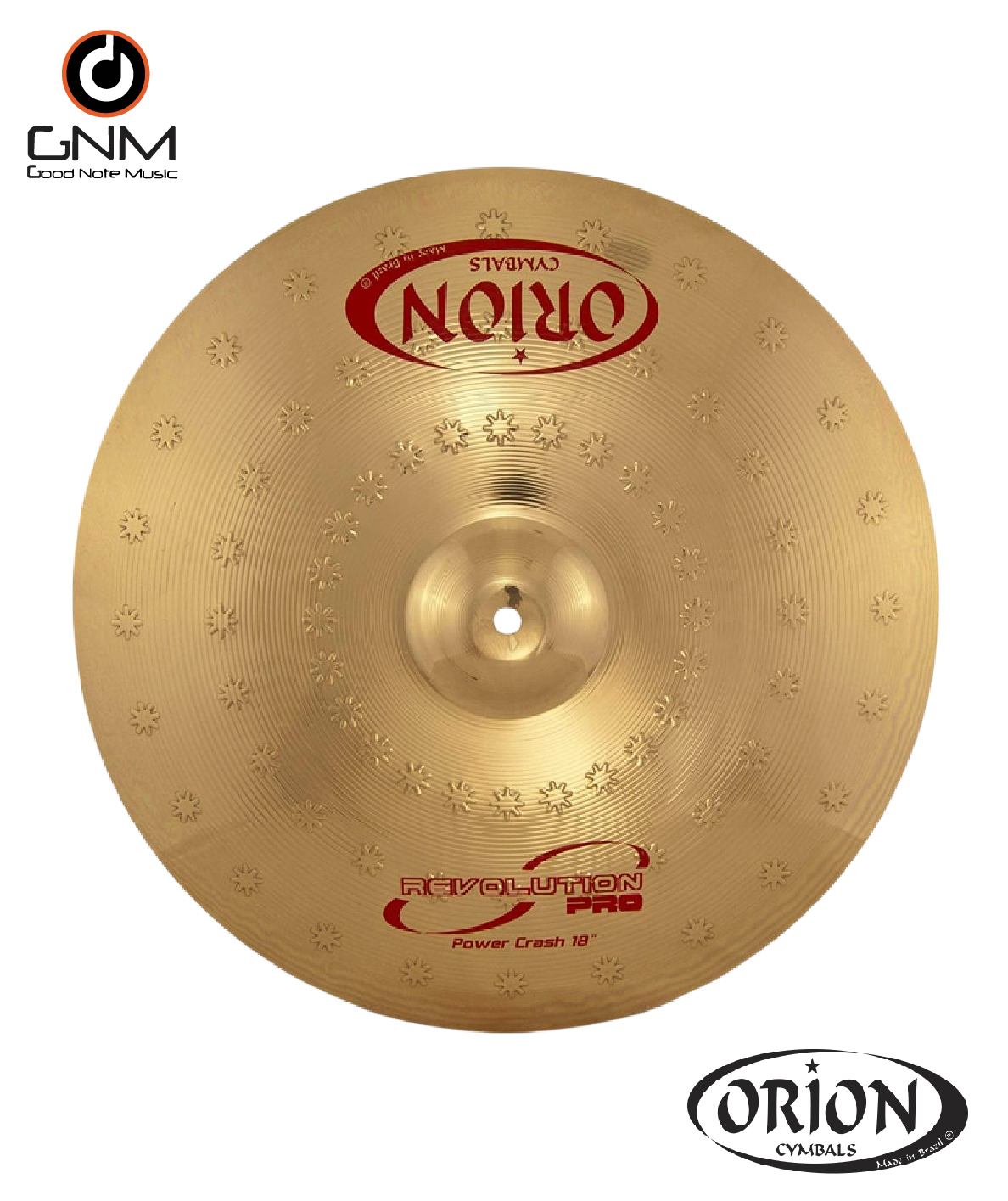 ฉาบ Orion Revolution Pro 18″ Power Crash