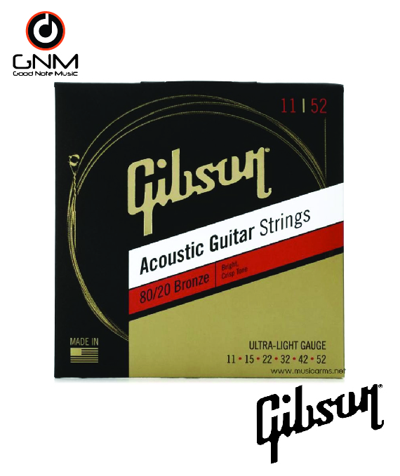 สายโปร่ง Gibson SAG-BRW11-1 11/52