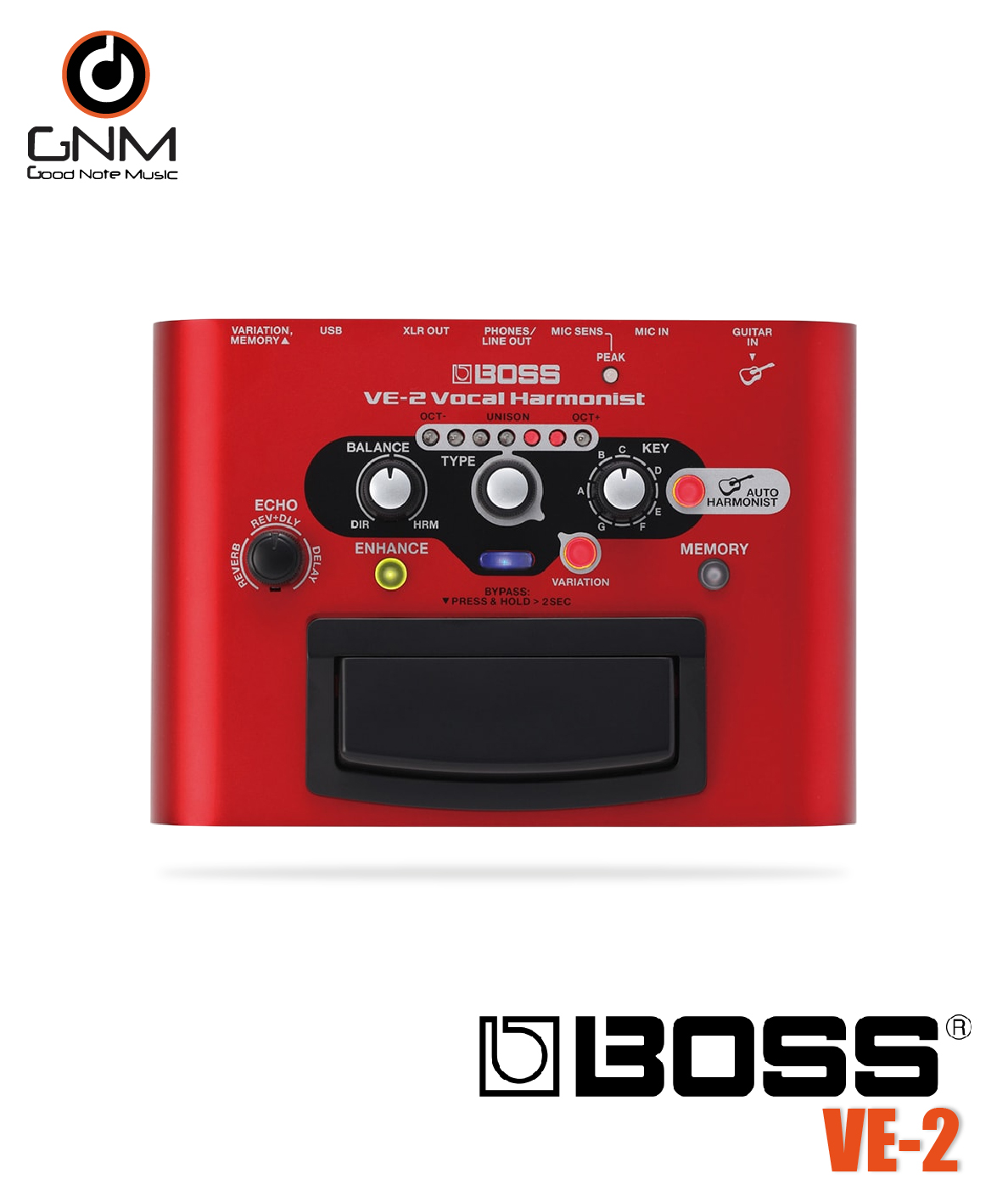 เอฟเฟคร้อง Boss VE-2 Vocal Harmonist