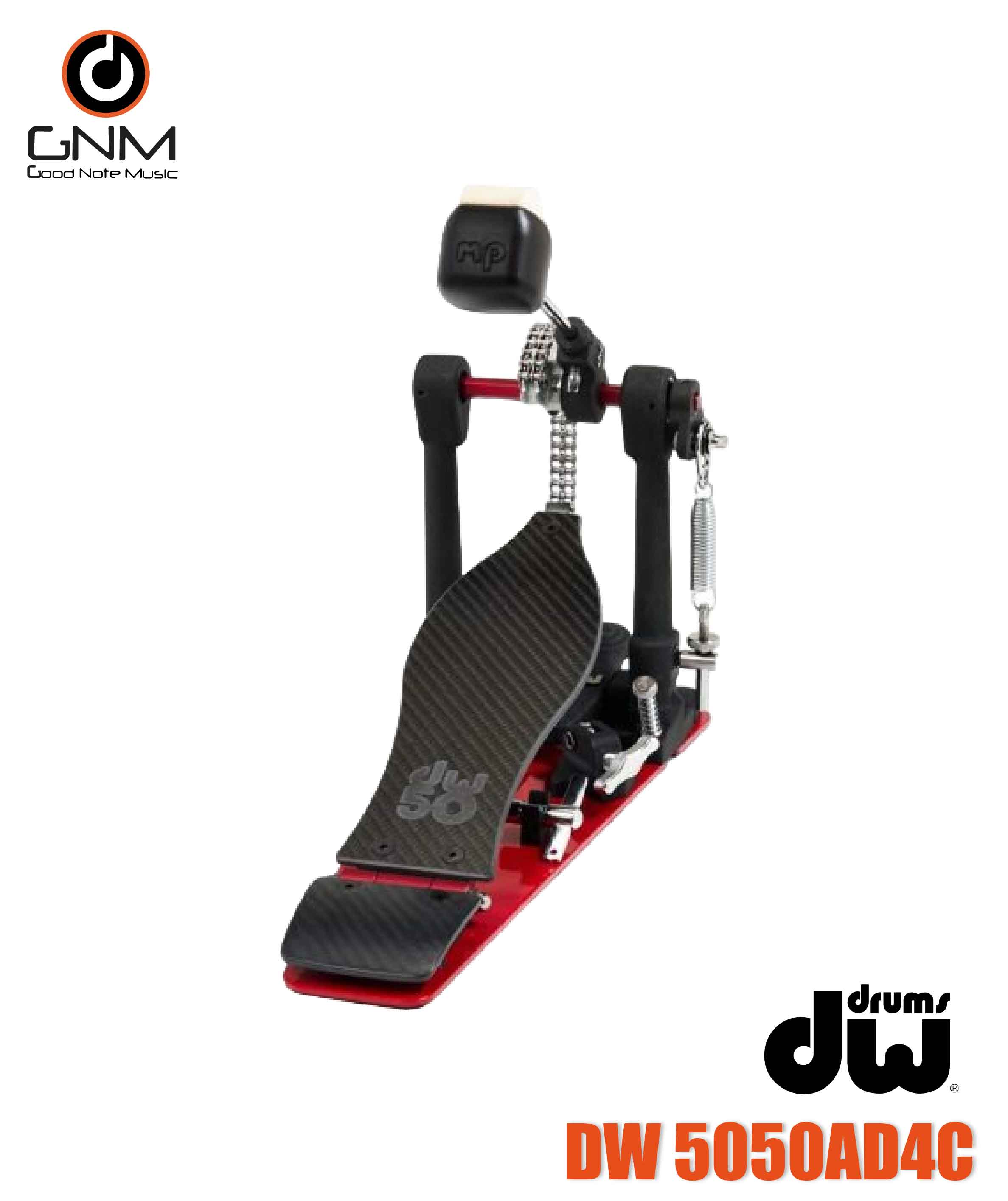 กระเดื่องเดี่ยว DW 5050AD4C 50th Anniversary Einzelpedal