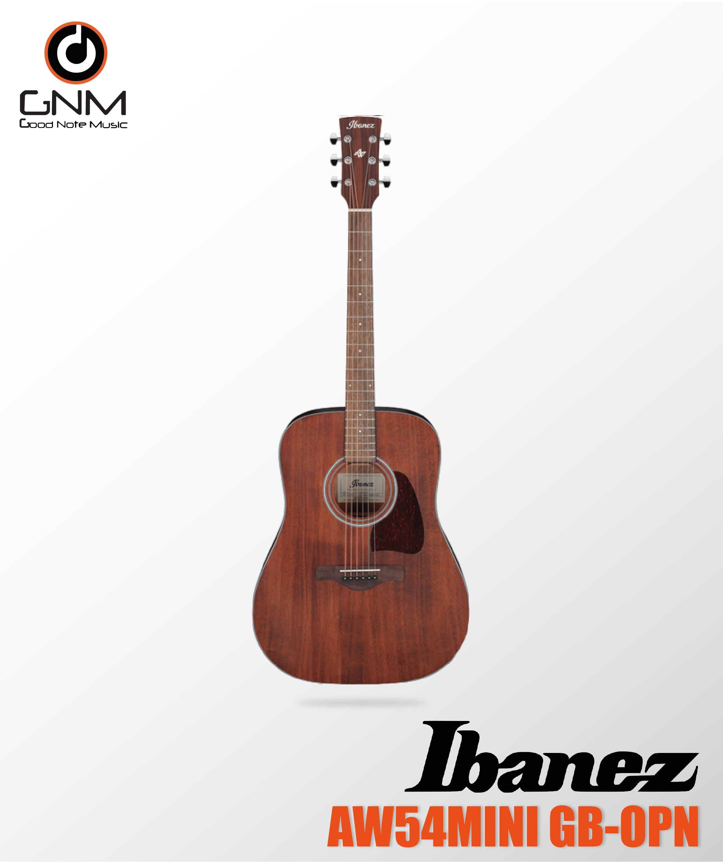 กีตาร์โปร่ง Ibanez รุ่น AW54MINI GB-OPN