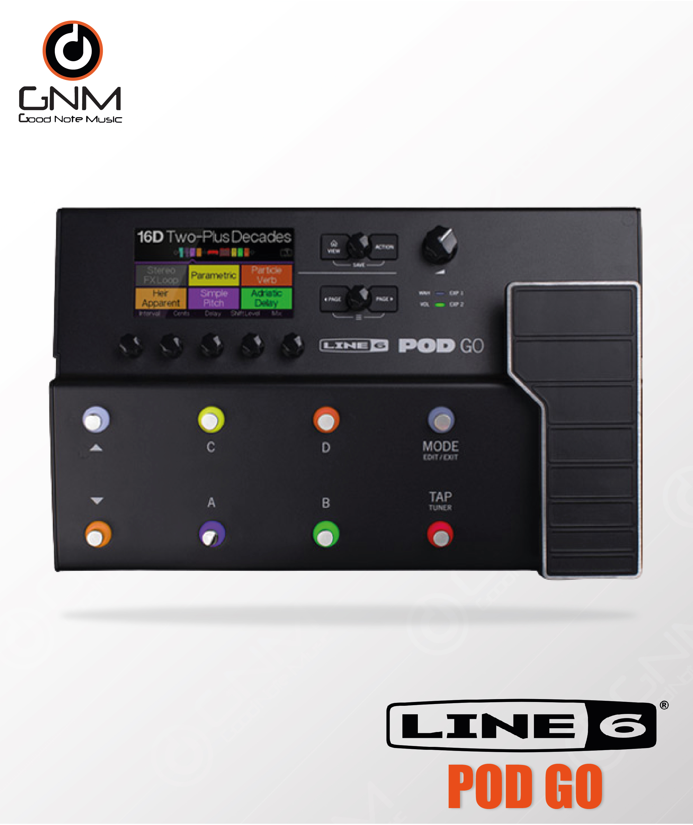 มัลติเอฟเฟคกีตาร์ Line 6 Pod Go