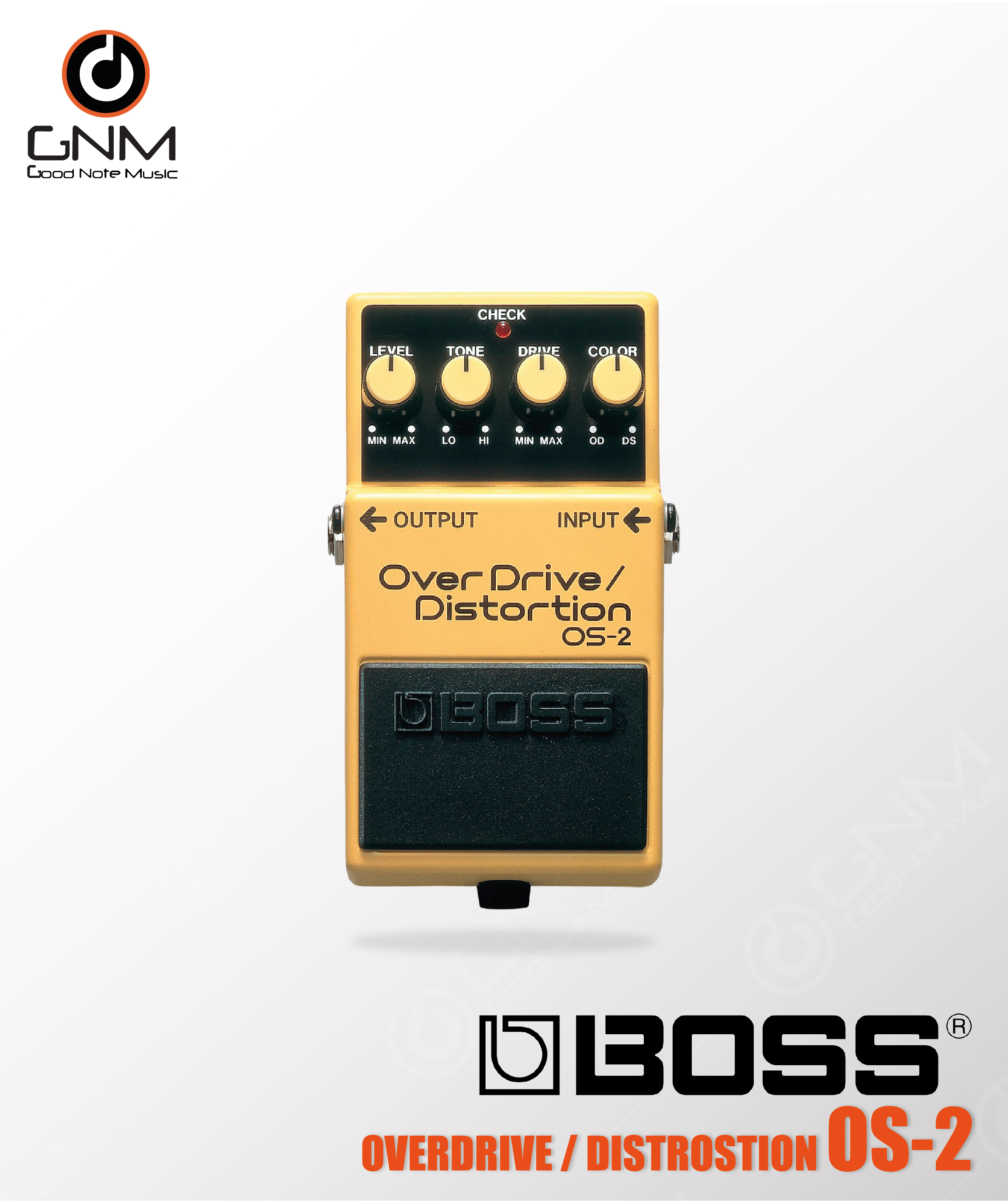 เอฟเฟคกีตาร์ BOSS OS-2 Overdrive/Distortion