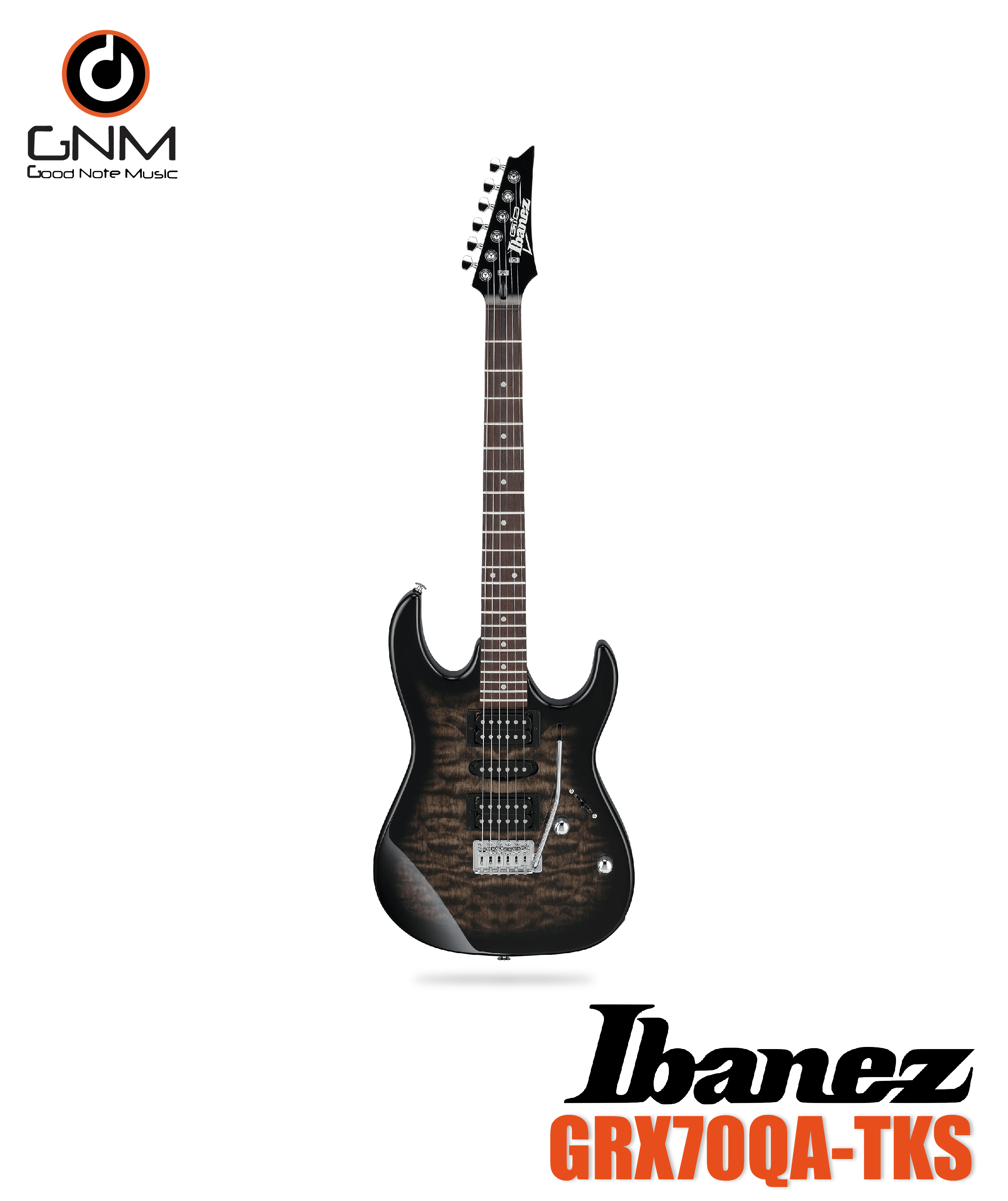 กีตาร์ไฟฟ้า Ibanez รุ่น GRX70QA-TKS