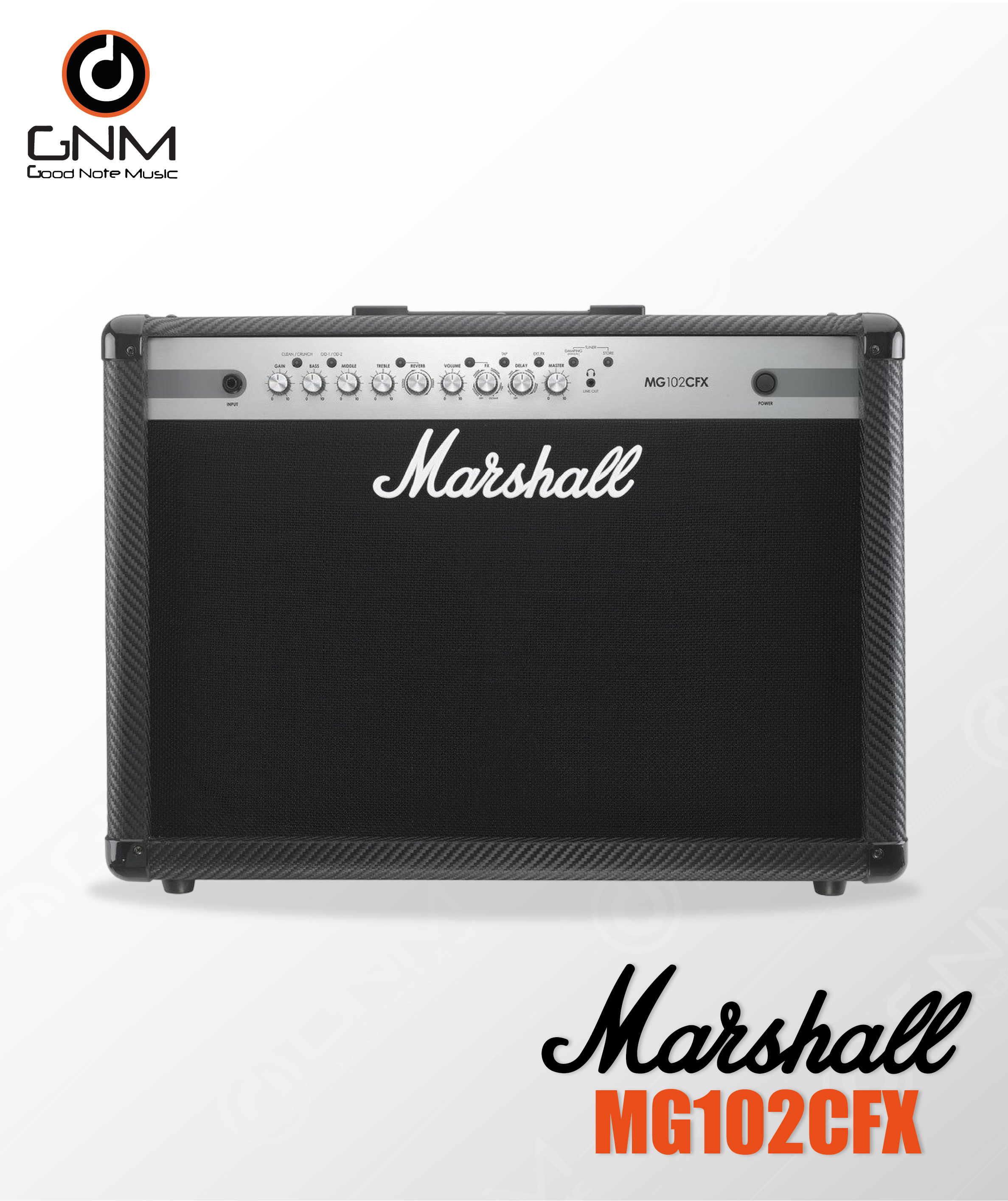 แอมป์กีตาร์ไฟฟ้า Marshall รุ่น MG102CFX