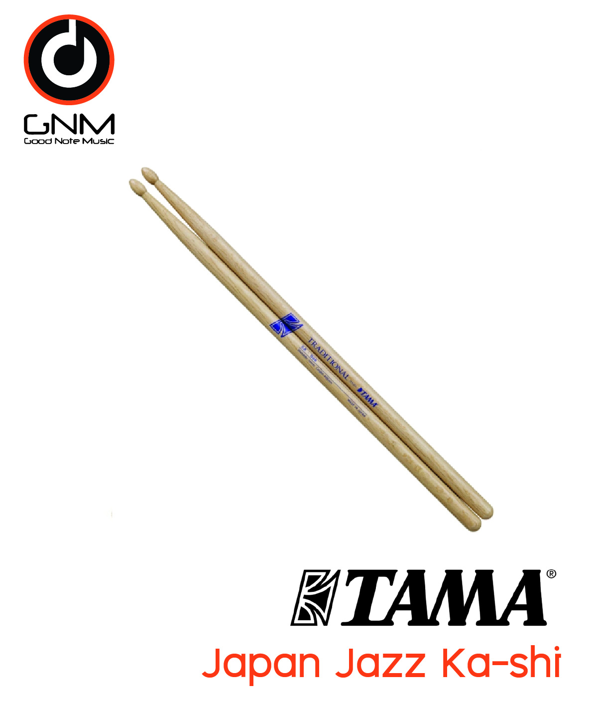 ไม้กลอง TAMA japan Jazz Ka-Shi