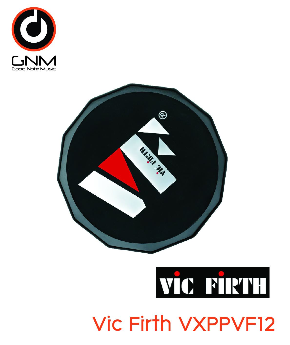 แป้นซ้อมกลอง Vic Firth VXPPVF12