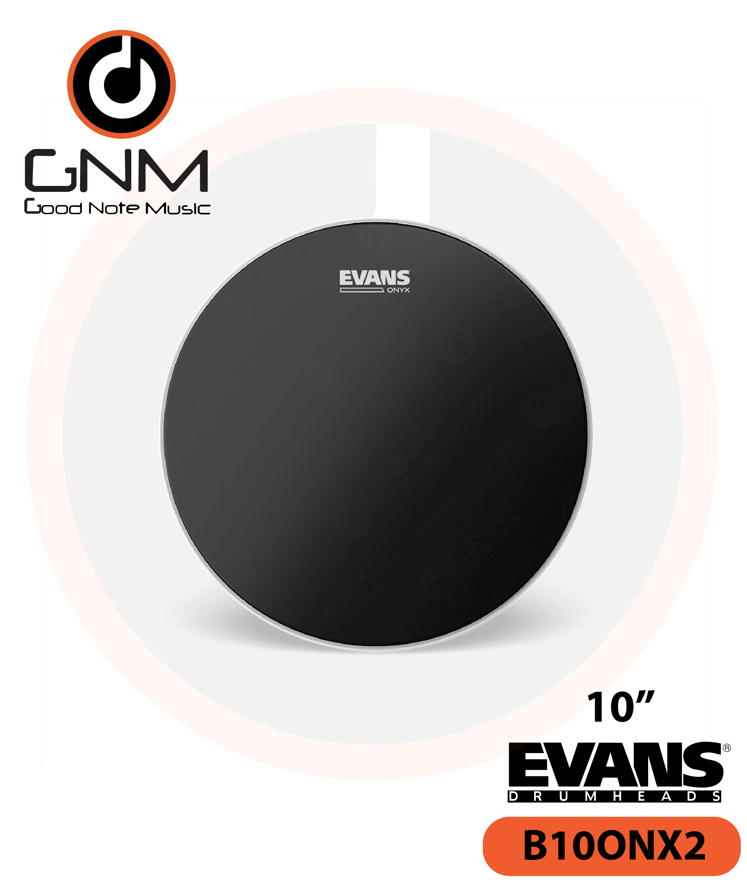 หนังกลอง EVANS B10ONX2 Tom