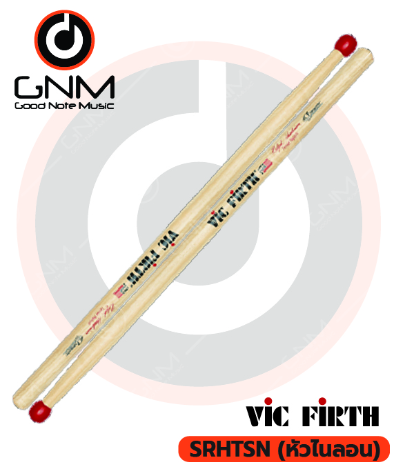 ไม้กลองเทนเนอร์ Vic Firth SRHTSN (หัวไนลอน)