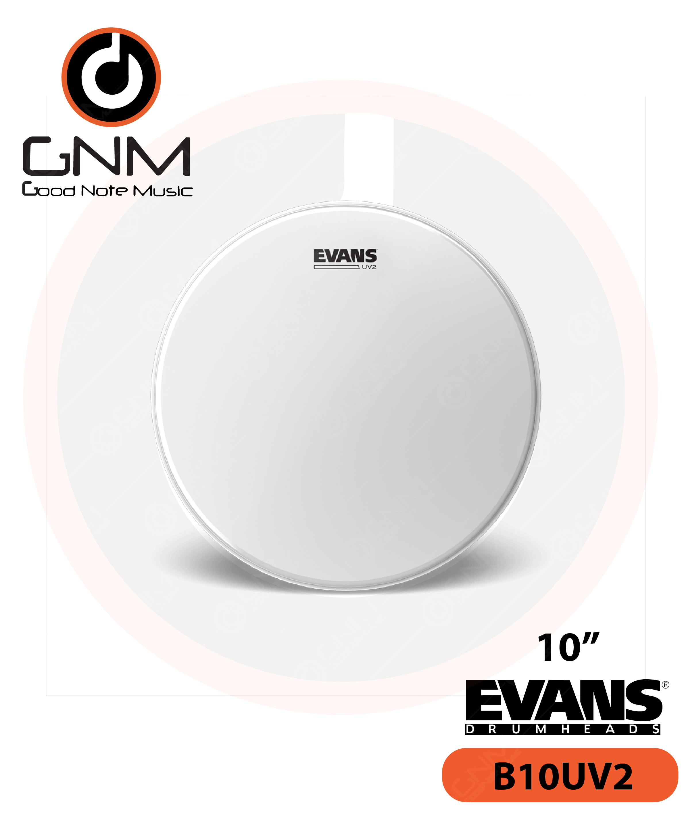 หนังกลอง Evans B10UV2 Tom