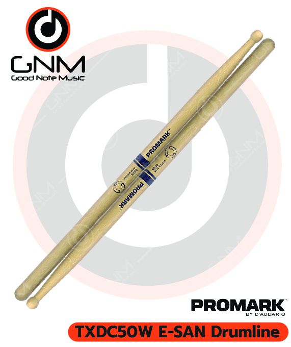 ไม้กลองสแนร์มาร์ชชิ่ง Promark TXDC50W E-SAN Drumline