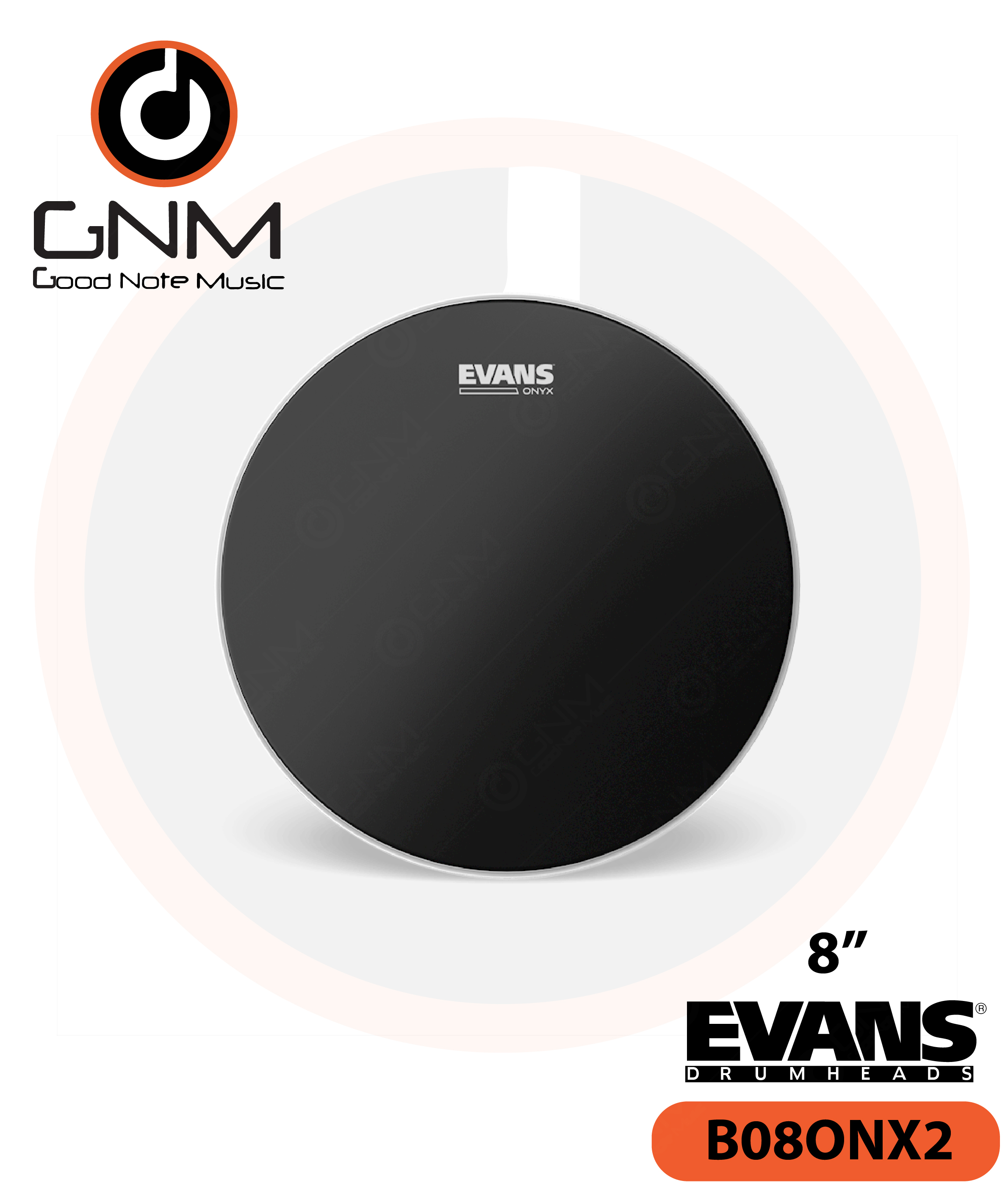 หนังกลอง EVANS B08ONX2 Tom