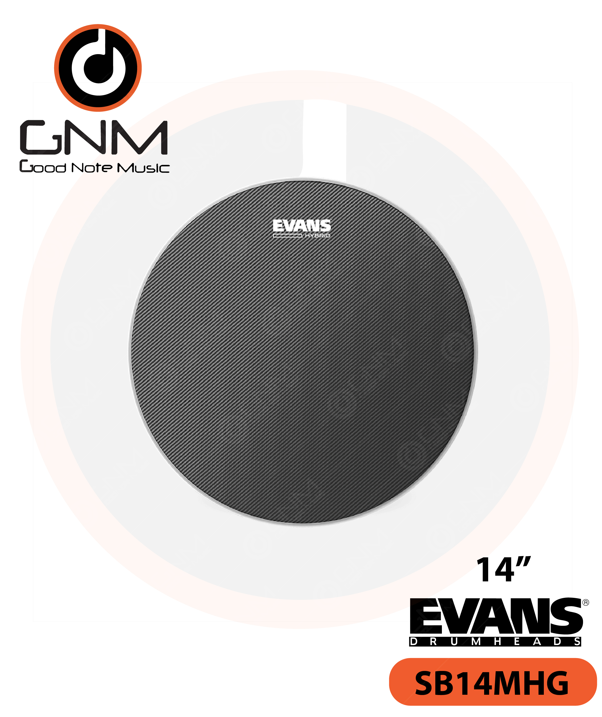 หนังกลอง EVANS SB14MHG Marching Snare