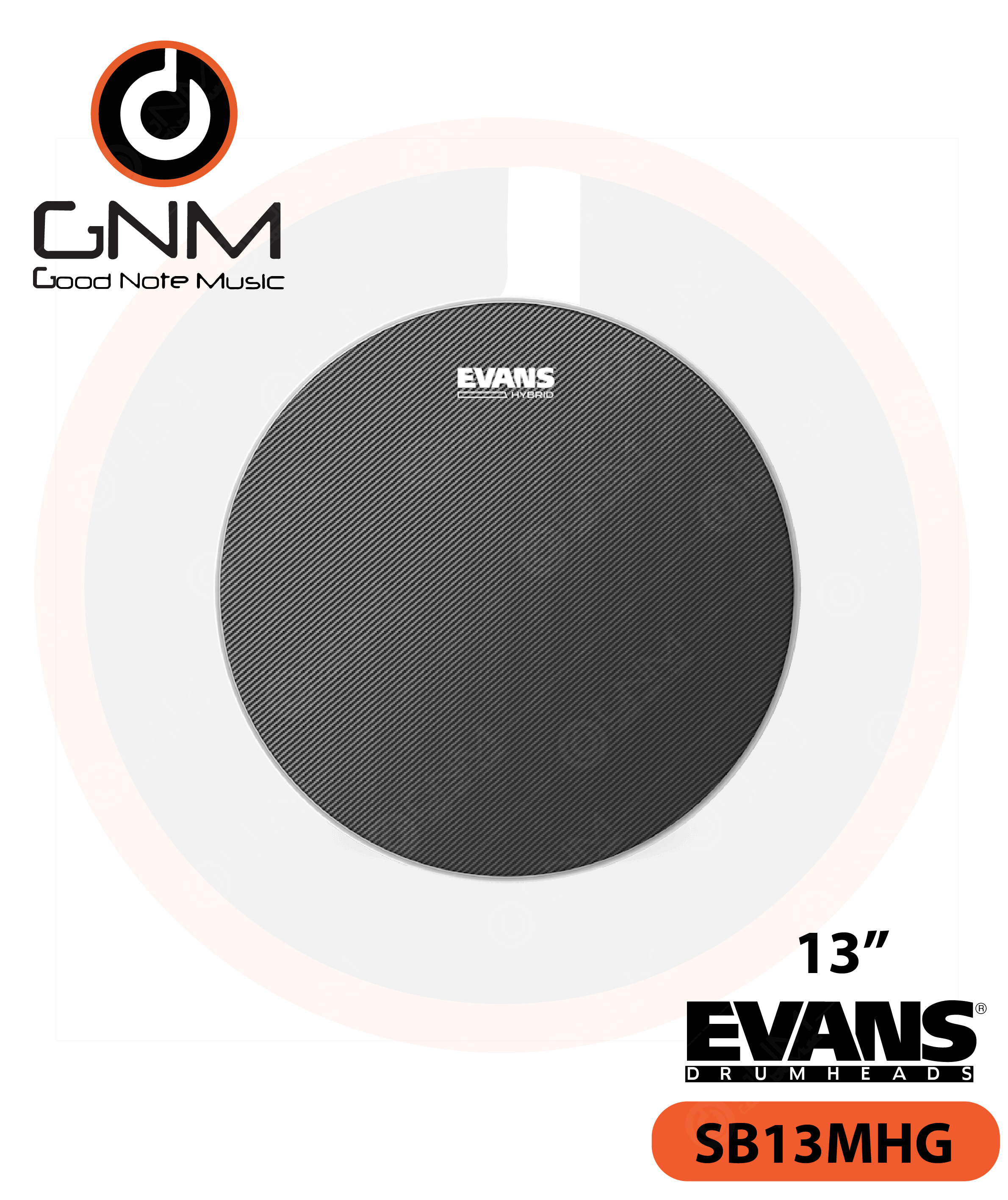 หนังกลอง EVANS SB13MHG Marching Snare